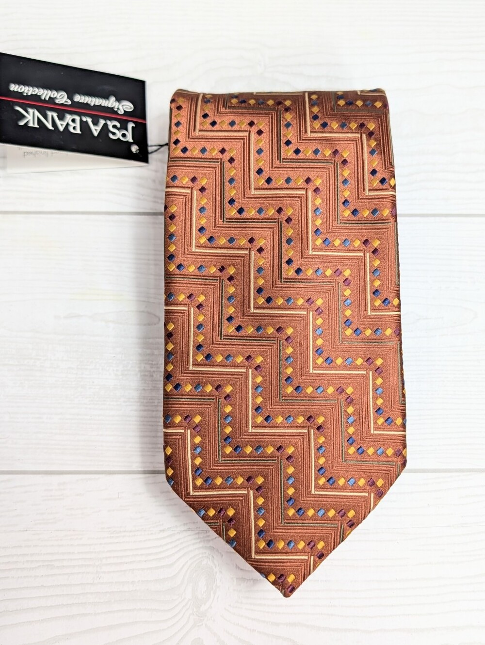 Jos. A. Bank Signature Tie Joseph A. Bank Brown Men's Necktie